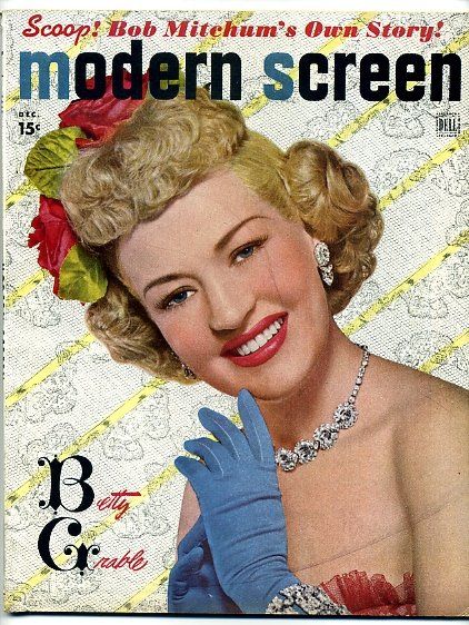MODERN SCREEN magazine cover Issue 217 December 1948